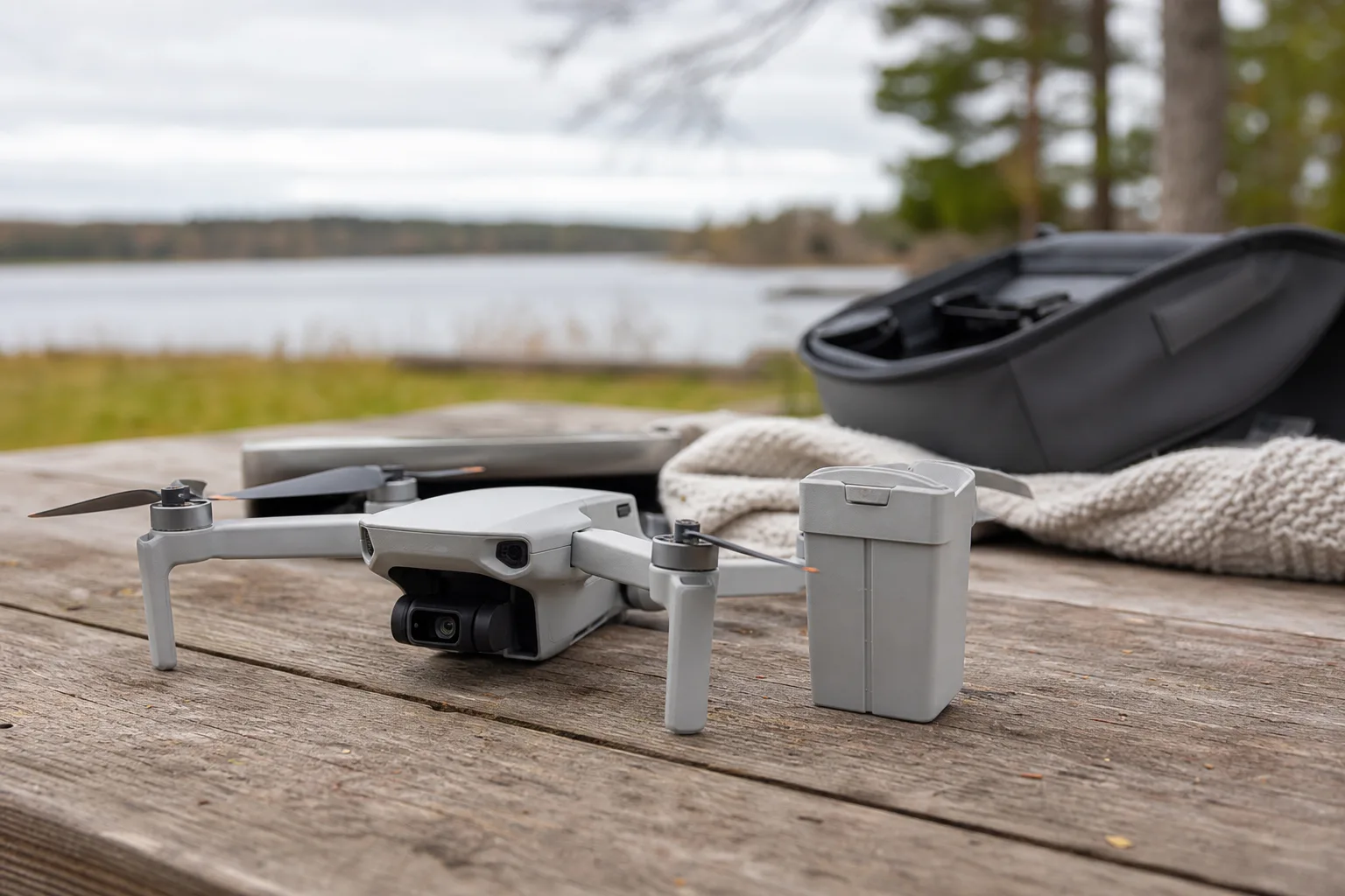 Batteri till drönare