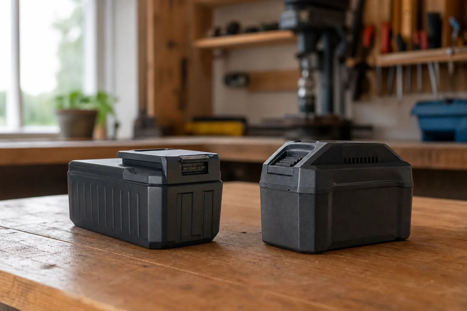 Två laddbara batterityper jämförs