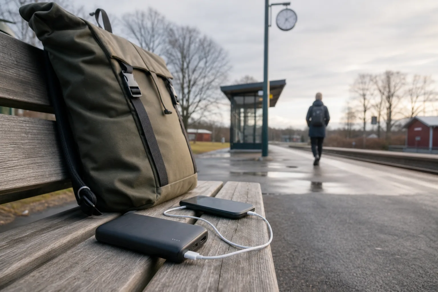 Powerbank laddar mobil